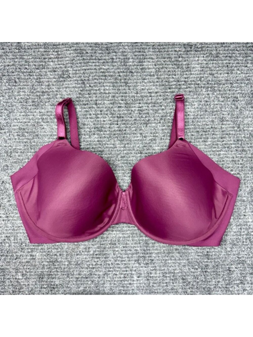 Olga by Warners Bra 42DD Purple No Side Effects Underwire GB0561A Full Coverage